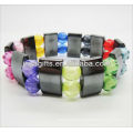 Fashion Magnetic stretch multi pearl beads bracelet